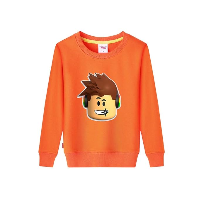 Unisex Roblox Sudaderas Impresas Camisetas De Manga Larga - 