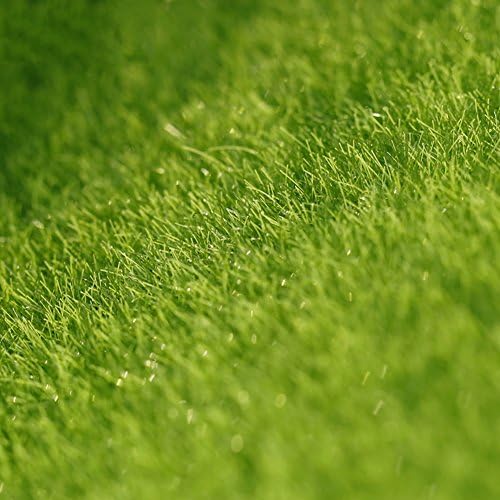 KissH 2 Pcs Creative Micro Landscape Emulation Fake Moss Turf Faux Moss Lawn Fake Eco Bottle Lawn (15cm X 15cm)