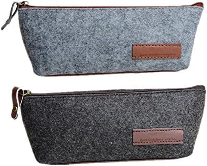 YANGHX Pencil Case Multi-Functional Pouch Bag Case School Supplies Zipper Electronic Cords Bag (Dark Gray)