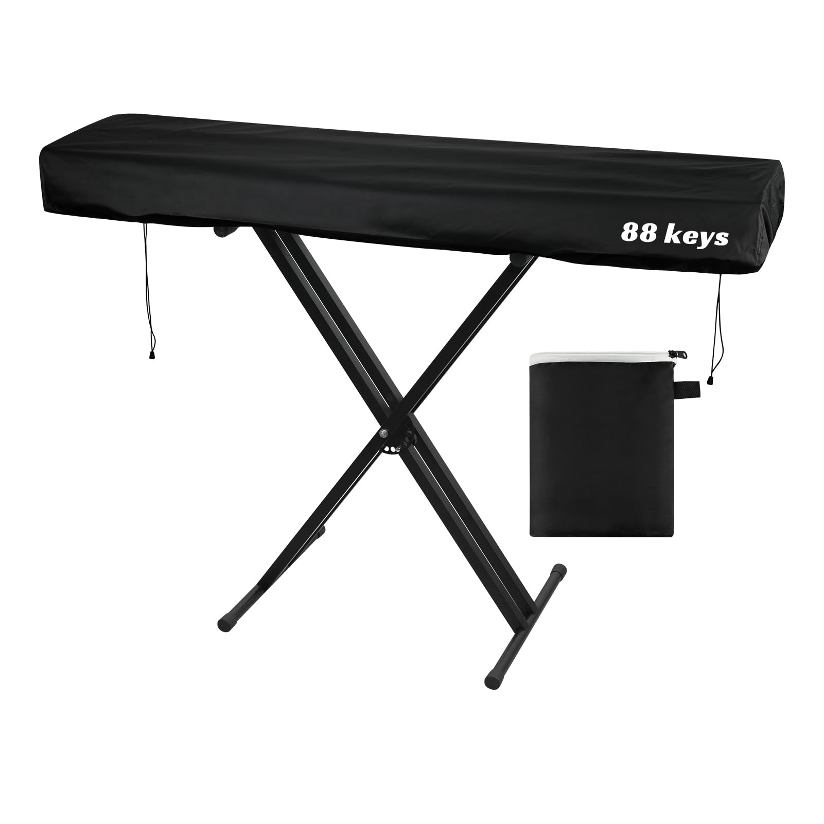 Photo 1 of Piano Keyboard Dust Cover 88 Keys, Digital Electronic Piano Dual Drawstring Waterproof Keyboard Covers, Essential Accessories to Protect Your Music Piano