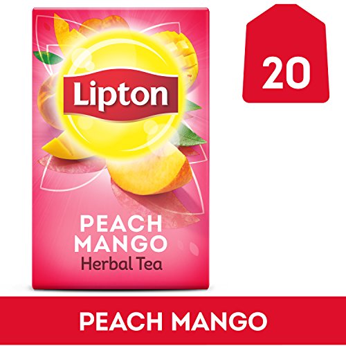 Lipton Herbal Tea Bags, Peach Mango, 20 ct Pricepulse
