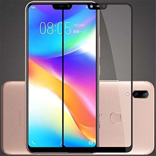 KEVAY ™ Premium 9H 6D Full Edge to Edge Curved Tempered Glass Screen Protector for VIVO Y83 (Black)
