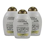 OGX Nourishing Coconut Milk Conditioner 13 Ounce (Pack of 3)