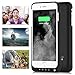 Iphone 6 Plus Battery Case Kujian 5200mah Apple Iphone 6 Plus 5.5 Inch External Protective Battery Case for Iphone 6 Plus Battery Charger Case [Ultra Slim] (Black)