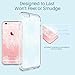 MASCHERI For iPhone 6 Plus / 6S Plus Case, [Zen Series] Scratch Resistant [White Henna Mandala Floral Lace Design] TPU Bumper Clear Back Panel Hybrid Case Cover for Apple iPhone 6 Plus / 6S Plus - Clear