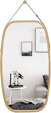 Decorative Door Mirror Full Length Rectangle Wall Mirror Half