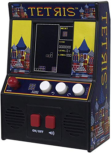 Basic Fun Arcade Classics - Tetris Retro Mini Arcade Game (Best Arcade Games 80s)