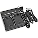 BTBAI EN-EL3e Battery Charger AC Dual for ENEL3e EN-EL3 EN-EL3a MH-18 18a D100 D200 D300 D300s D50 D70 D70s D80 D90 D700 Digital Camera s1a