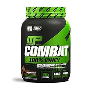 Amazon.com: MusclePharm Combat 100% Whey, Muscle-Building ...