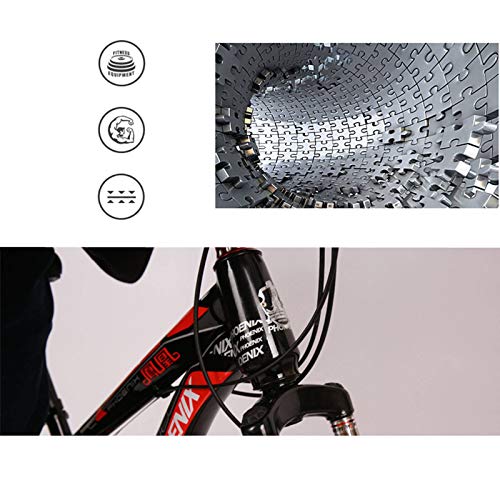 20/22/24 inch mountainbike, 21 Speed volledige vering MTB racefiets fiets, Double Disc Brake High Carbon Steel Frame… - Image 7