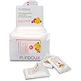 PURDOUX 100% Cotton Mask Wipes Travel Box Scented(12 sachets with 10 wipes)- Travel Supplies, CPAP Accessories, Cleaning Supp