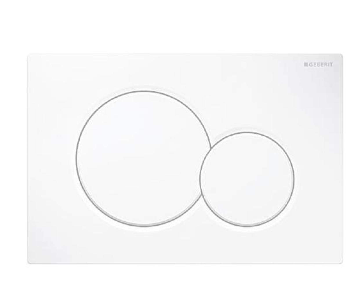 Geberit 115.770.11.5 Series Plate White for Recessed Cistern Sigma 01