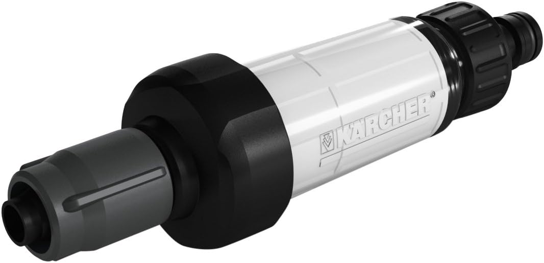 Kärcher 2.645-225.0 Particle Filter for Garden Irrigation System, Black, White