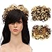 Lelinta Hair Bun Extensions Donut Hair Chignons Wig Scrunchy Scrunchie Updo Hairpiece