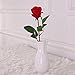 Leagel Artificial Rose Flowers,Fake Silk Bouquet for Wedding Party Baby Shower Home Decor DIY,Pack of 1 (1, Red)