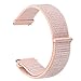 Band for Samsung Galaxy Watch 42mm / Active 40mm,TRUMiRR 20mm Hook & Loop Watchband Woven Nylon Strap Quick Release Bracelet for Gear Sport, Gear S2 Classic, Garmin Vivoactive 3, Ticwatch 2/E