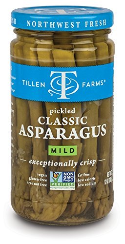 Tillen Farms Pickled Asparagus, 12-Ounce Bottles (Pack of 6)