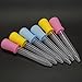 Coolrunner 5ML Clear Silicone Plastic Droppers Pipettes for Candy Molds, Gummy Mold and Crafts 6pcs