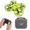 Dwi Dowellin 4.5 Inch Mini Drone for Kids One Key Take Off Landing Spin Flips RC Small Drones Crash Proof for Beginners…