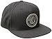 Brixton Men's Rival Medium Profile Adjustable Snapback Hat, Charcoal Heather, One Size