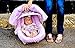 Carseat Canopy - The Whole Caboodle 5PC set - Baby Infant Car Seat Cover with complete matching set of accessories (Belle)