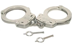 Smith & Wesson 350103 100 Handcuffs Standard Size, Nickel