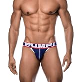 Pump! Big League Jock Men's Jockstrap Underwear, Athletic Support Jockstraps with Backless Design