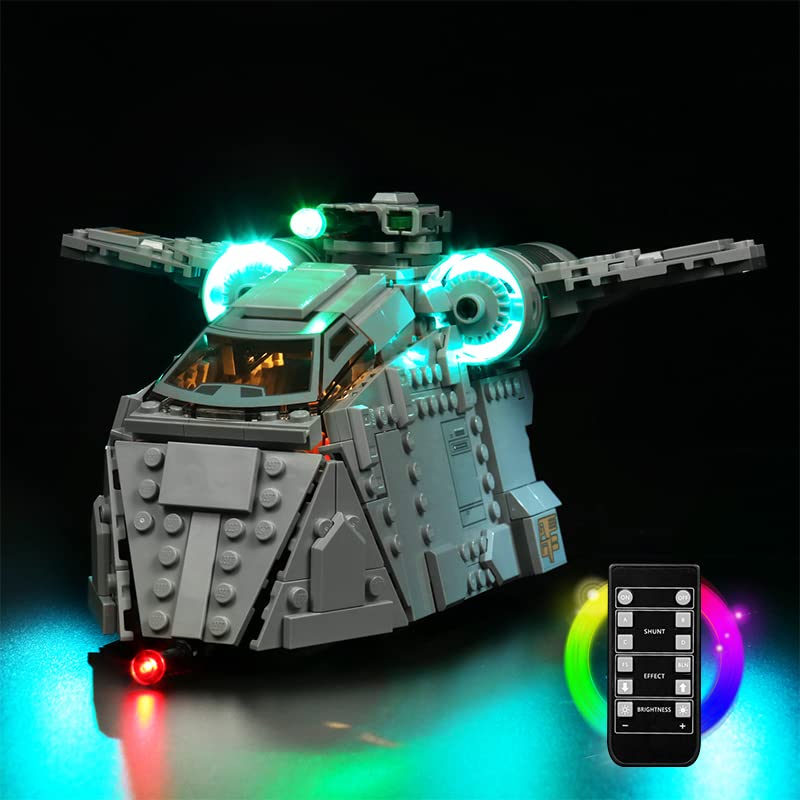 Led Light Kit for Lego Ambush on Ferrix, Led Lighting Set for Lego 75338 Ambush on Ferrix - Not Include Models, Just Light Set (Remote Control Version)