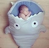 Envelope Newborns Baby Shark Sleeping Bag For Winter Strollers Bed Swaddle Blanket Wrap Cute Cartoon Bedding Sleep sacks 7 Color