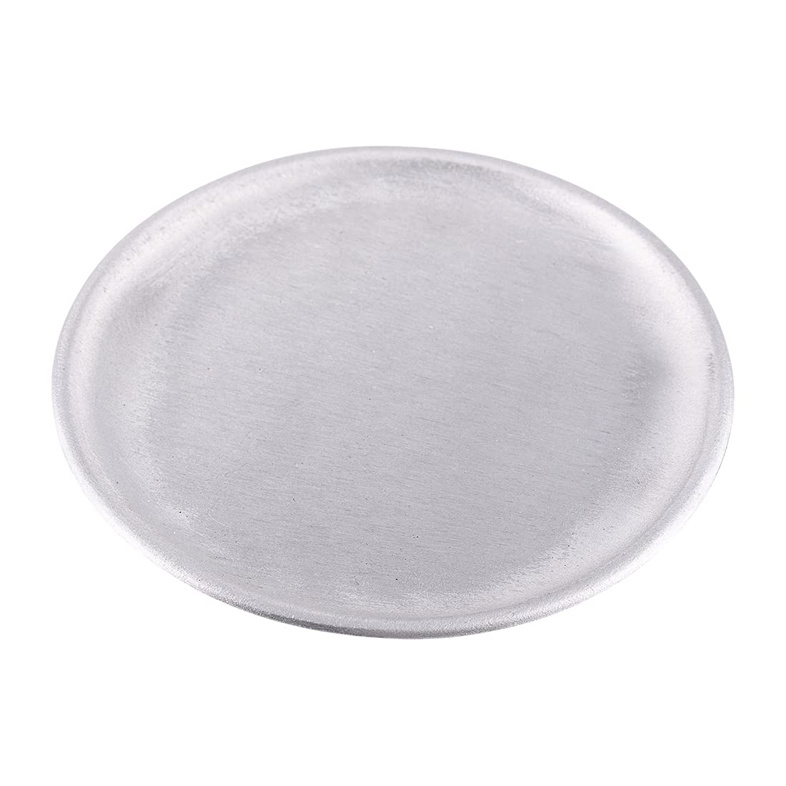 NKlaus aluminium - candle plate round Ø 21 cm matt coaster candle holder table decoration 10369