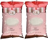 CK Products Dry Candy Fondant 1 Lb. (Pack of 2)