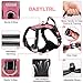 Big Dog Harness No Pull Adjustable Pet Reflective Oxford Soft Vest for Large Dogs Easy Control Harness (L, Pink)