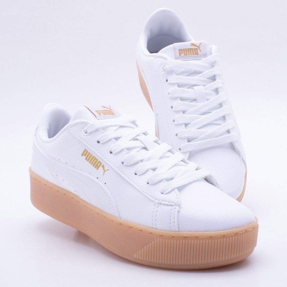 puma vikky platform branco