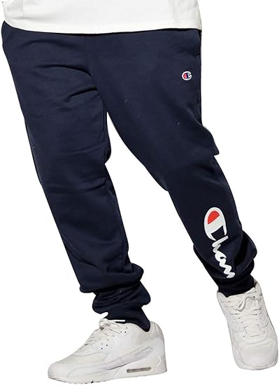Amazon チャンピオン チャンピオン スウェットパンツ メンズ 大きいサイズ ロゴ Gf22h ネイビー 紺 L 並行輸入品 ロングパンツ 通販