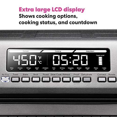 Instant Pot Omni Plus 11in1 Toaster Oven Air Fry, Dehydrate, Toast, Roast, Bake, Broil, Slow