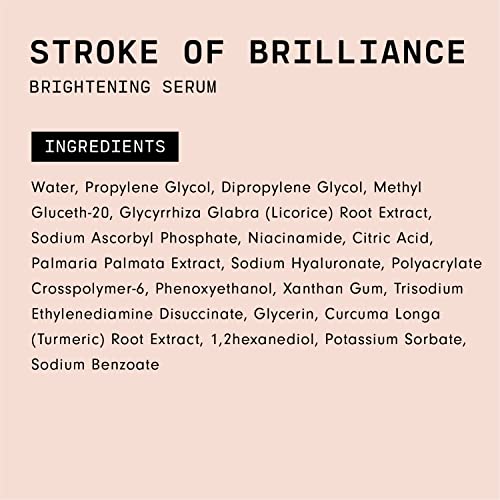 Versed Stroke Of Brilliance Brightening Facial Serum Vitamin C, Licorice Root and Niacinamide