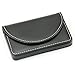 Partstock(TM) Leather Business Name Card Wallet/Holder 25 Cards 3.9l X 2.8w Inches with Magnetic Shut.(Black)