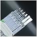 Trasfit Water Brush Pen | Assorted Brush Tips Set for watercolouring Oil Acrylic Painting (Set of 6)