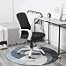 Office Chair Desk Chair Computer Chair Adjustable Swivel Gaming Chair Ergonomic Task Chair with Armrests,Classic White Black