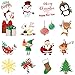 128pcs Christmas Tattoos for Kids Happy Holiday Temporary Stickers Xmas Goodie Gift Favors Happy New Year Tattoos