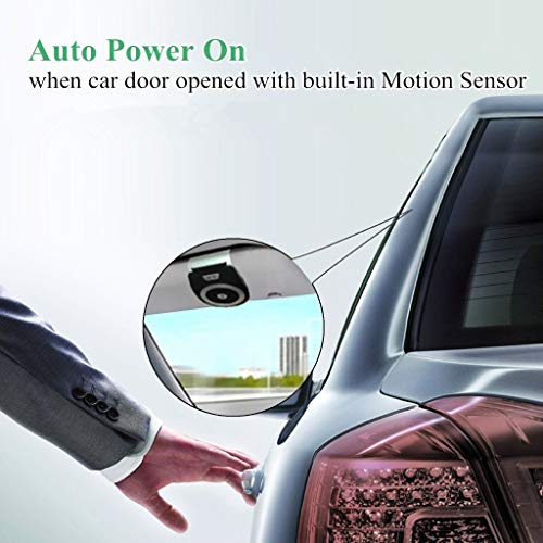 image for Geelyda Bluetooth Car Speakerphone, Wireless Hands-Free Speaker Motion