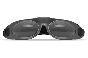 EyeEco Eyeseals 4.0 Sleep Mask – Charcoal – Moisturizing Eye Masks for Sleep Keep Dry Air Out – Latex-Free Eye Mask Great for CPAP Users​