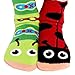 Pals Ladybug and Caterpillar Mismatched Socks, 1 EA
