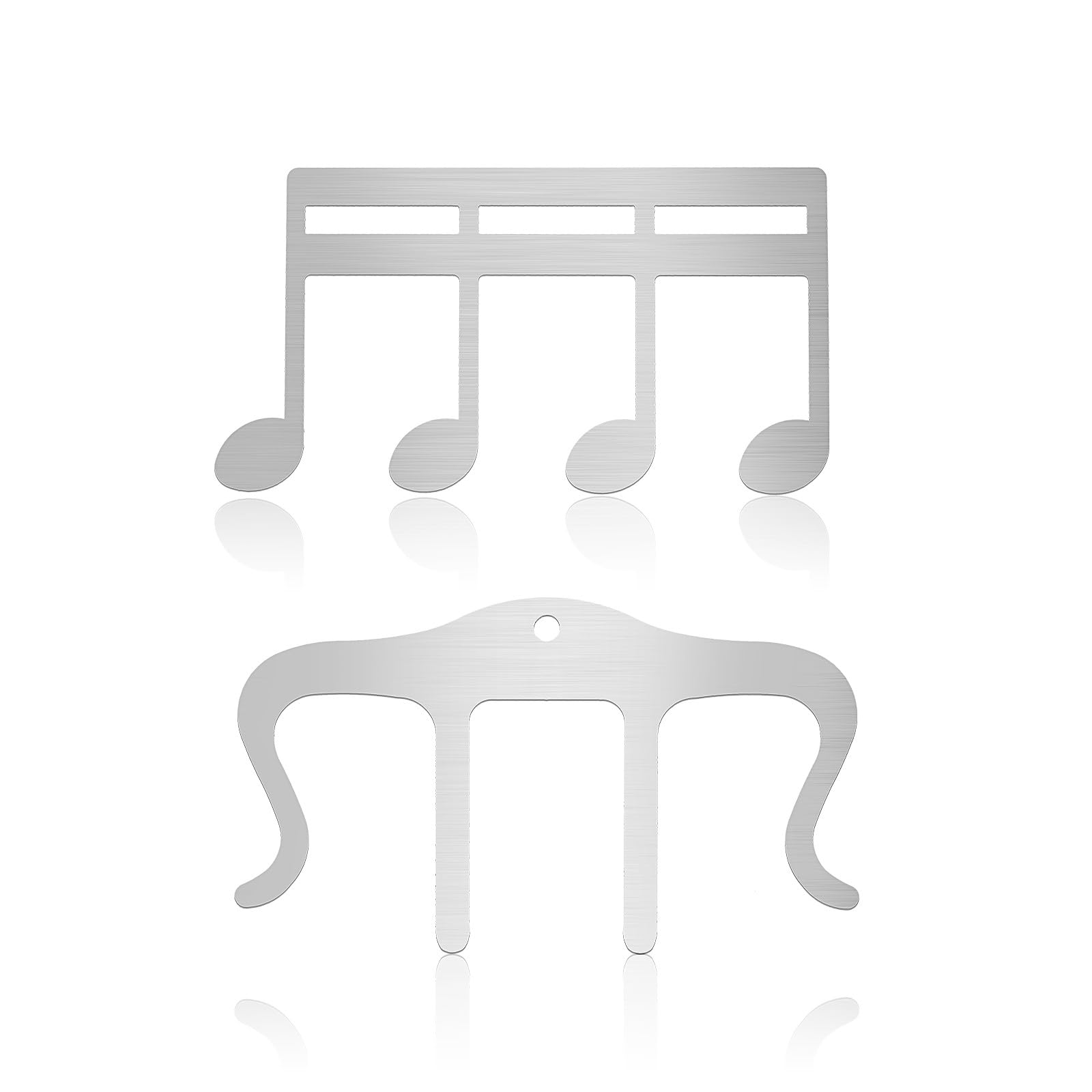 2 Pack Book Clips - Page Holders for Piano Sheet Music - Keyboard Stands