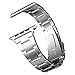 JETech Replacement Band Strap for Apple Watch 38mm and 40mm, Stainless Steel, Silver