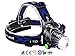 Best Super Bright Wearable Headlight Head-Lamp | Rechargeable Head Torch | Hands Free LED Head Flashlight With Battery | Water and Drop Resistant Zoomable Head Lamp Spotlight Warranty