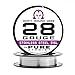 28g - Stainless Steel 316L Wire - 28 Gauge / 0.32mm - 100' Roll by Pure Atomist