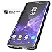 Galaxy S9 Belt Clip Case, [DuraClip] Slim Fit Holster Shell Combo w/Rubberized Grip Finish (Smooth Black) (S9)