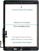 JPUNG iPad 5 5th Gen A1822 A1823 9.7" Touch Screen Digitizer Replacement Kit NO view 2