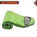 KingCamp Envelope Sleeping Bag 3 Season Lightweight Comfort Portable Great for Adults Kids Camping Backpack Hiking with Compression Sack Extreme Temp Rating 44F